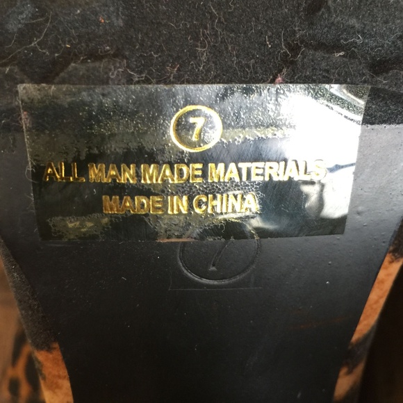 Liliana Women's Ankle Boots Animal Print Booties - Picture 8 of 8